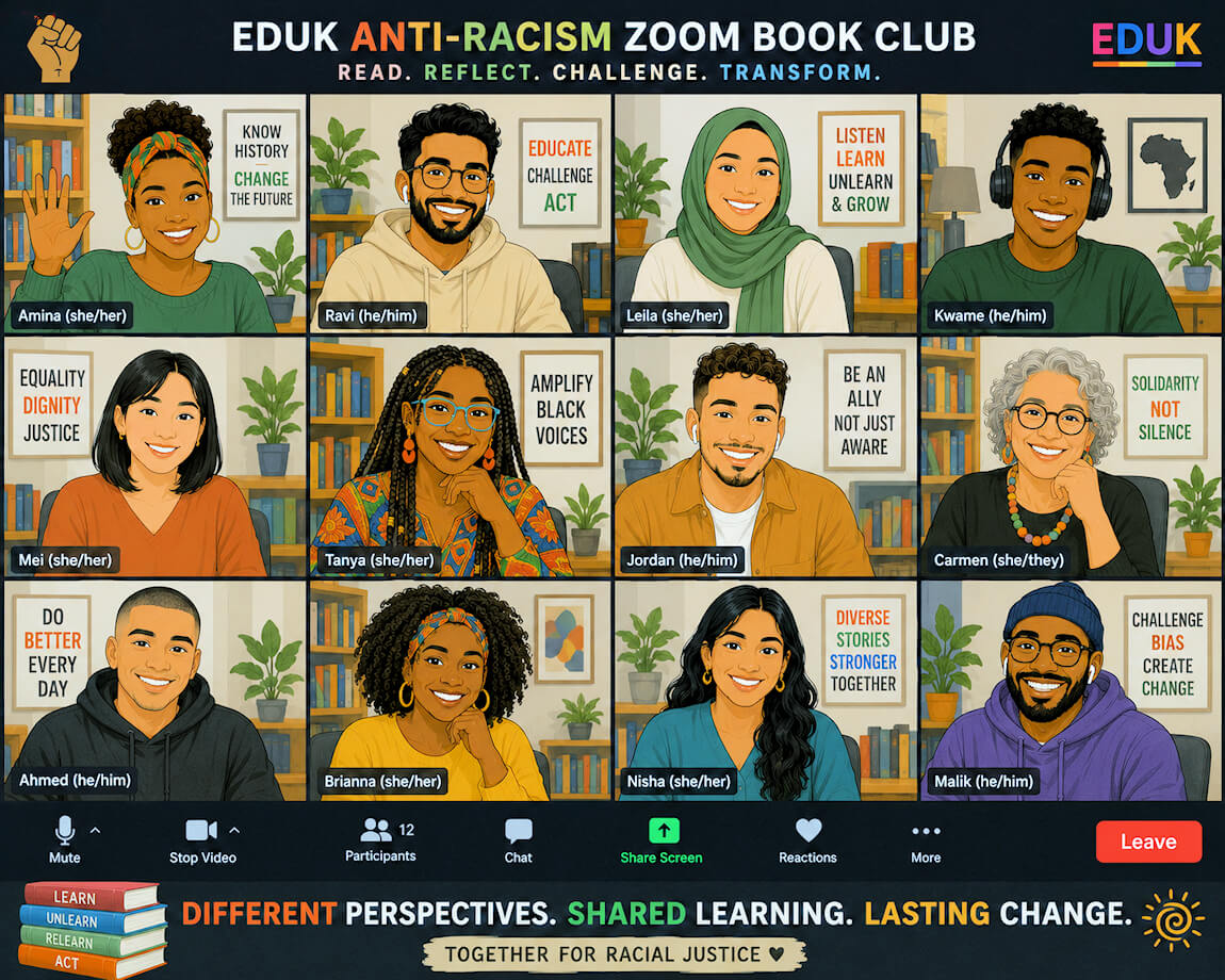 Equality and diversity book club online discussion