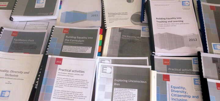 equality and diversity resournces and activities